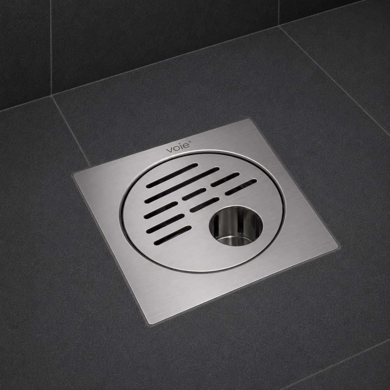 Voie Classic SQ RD Cut Floor Grating