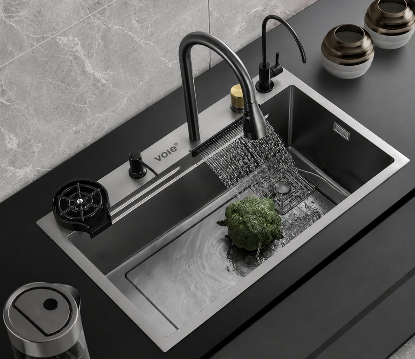 Black Smart Sink