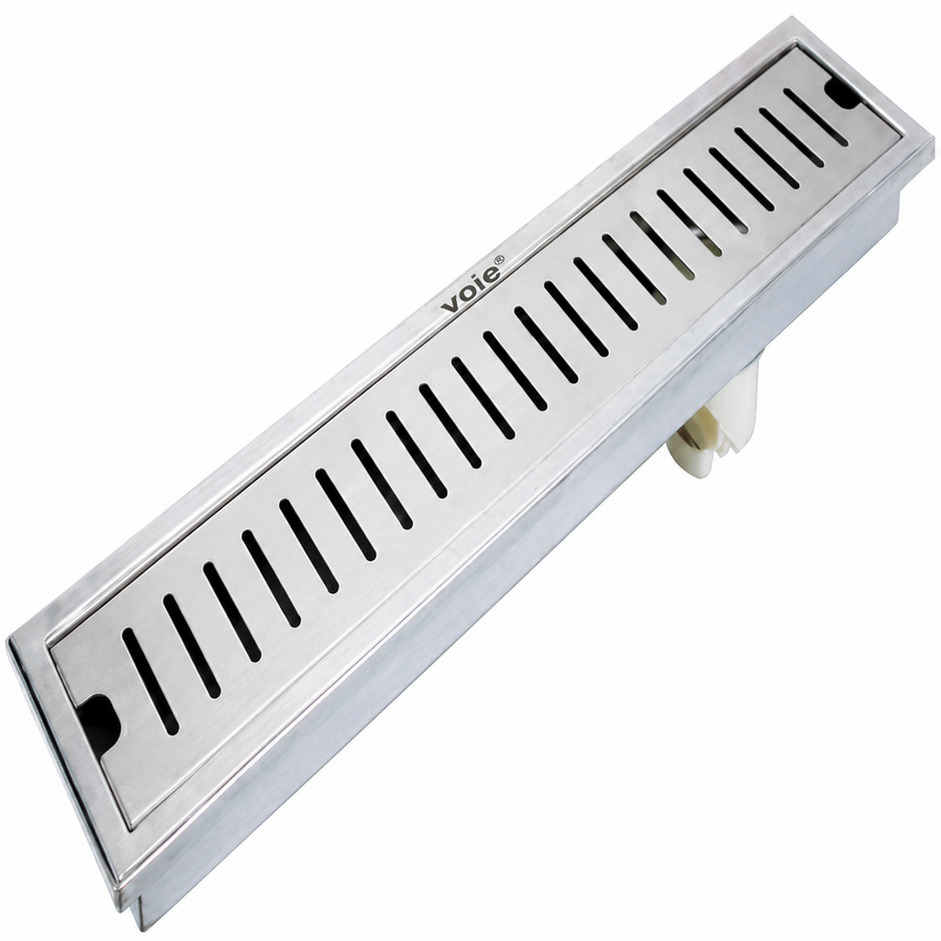 Voie Drainer Zigzag 100x600 mm SS-304 Matt
