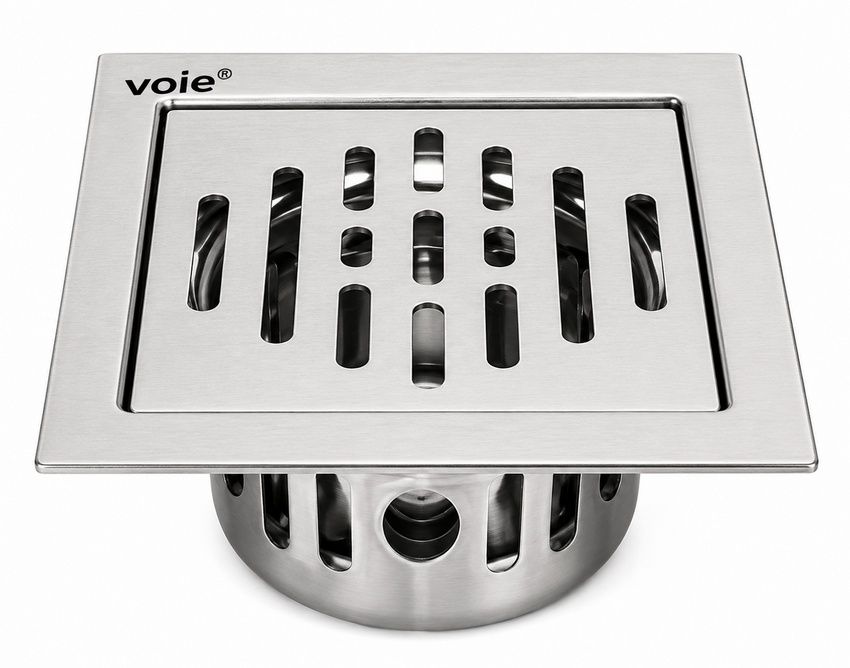 Voie Classic SQ Floor Grating 127x127 mm Matt