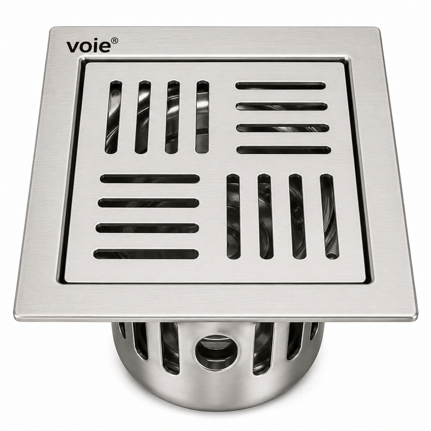 Voie Prima Floor Grating 127x127 mm Matt